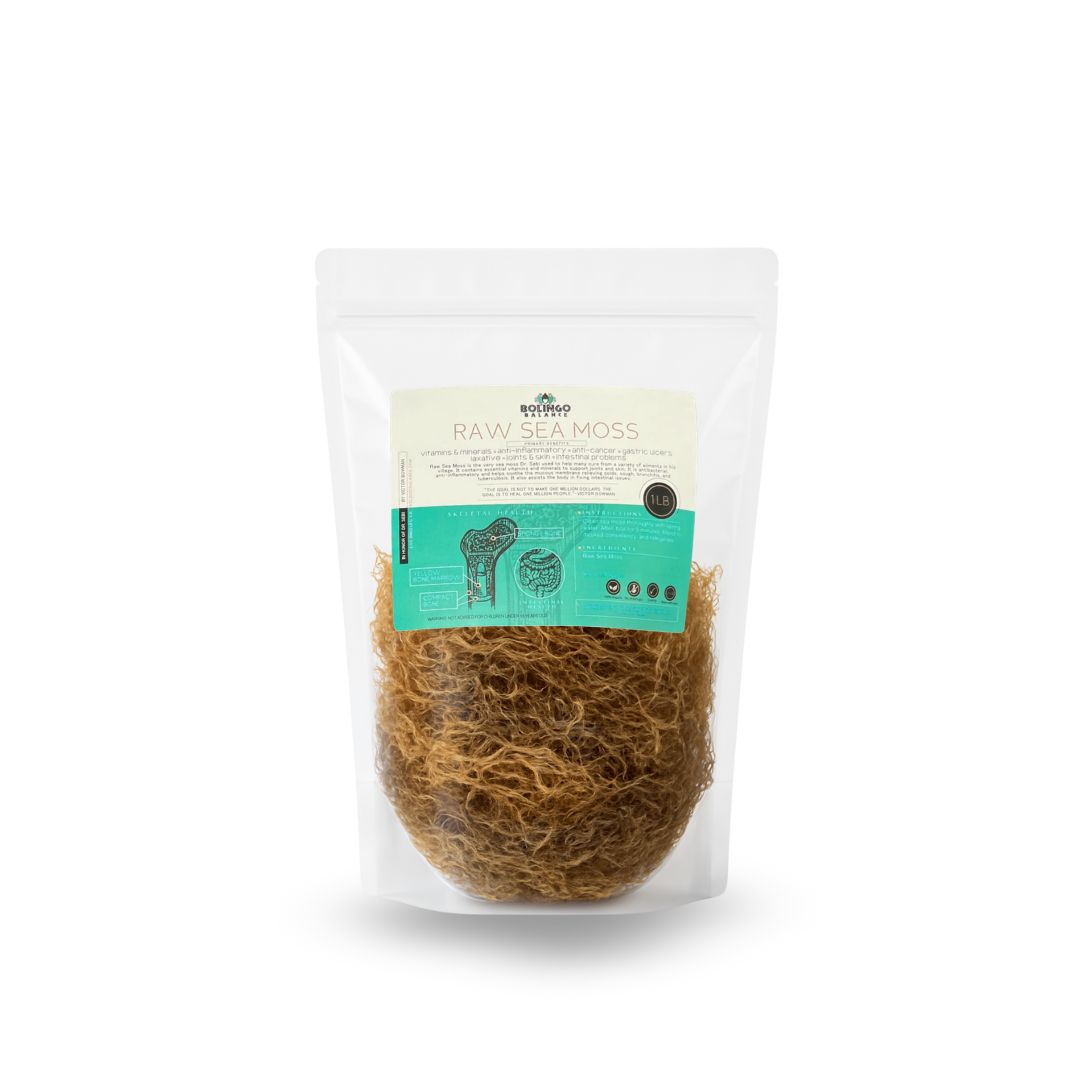 1 POUND RAW SEA MOSS – Bolingo Balance